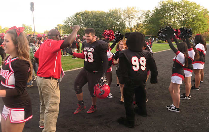 Chris Robles, Von Steuben senior.